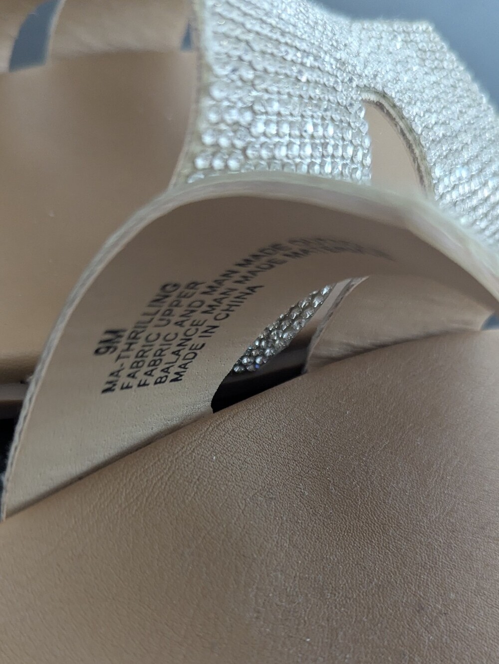 Mari A. Rhinestone Slides - Picture 7 of 8